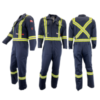 Men's Atlas Guardian AR/FR Navy Coveralls