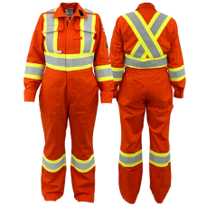 Womens Atlas Guardian AR/FR Orange Coveralls