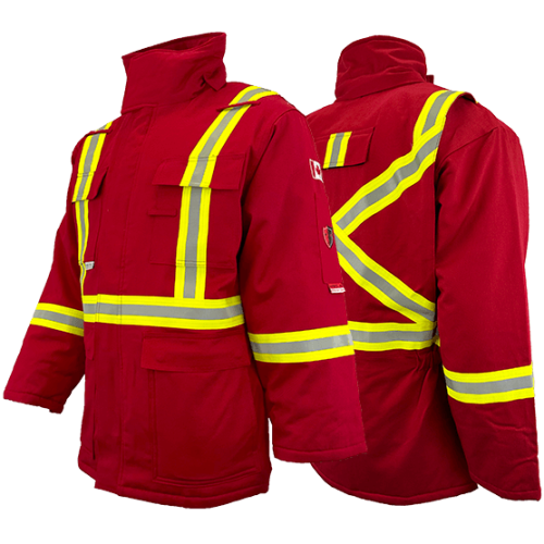 Atlas Guardian AR/FR Red Insulated Parkas 2191RD