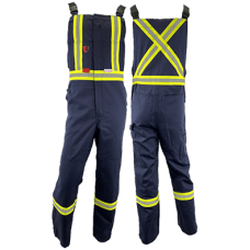 Men's Atlas Guardian Navy AR/FR Bibs 3072NB