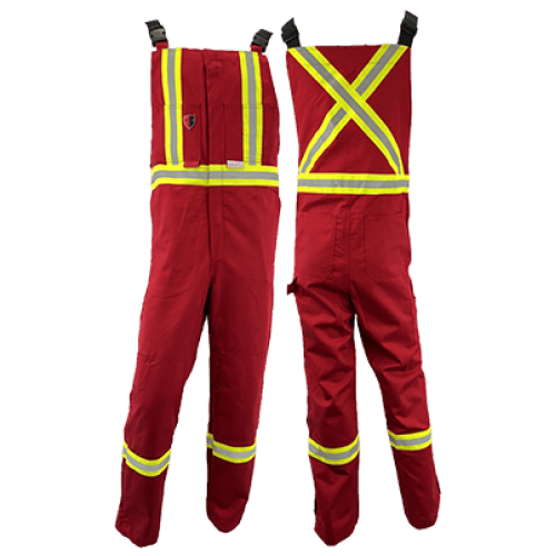 Men's Atlas Guardian Red AR/FR Bibs 3072RD
