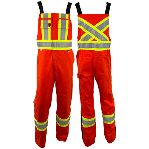 Men's Atlas Guardian Orange AR/FR Bibs 4in Tape 3074OR