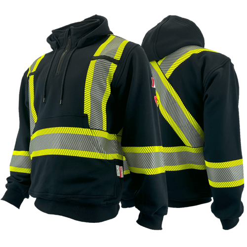 Atlas Pullover AR/FR Black Hoodies 4014BLK