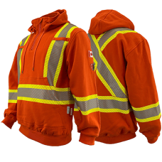 Atlas Pullover AR/FR Orange Hoodies 401OR