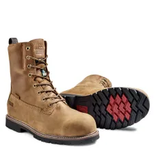 Men's Kodiak Brown McKinney 8" Waterproof Work Boot 4NLSBN Men's Kodiak Brown McKinney 8" Waterproof Work Boot 4NLSBN