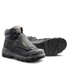 Men's Terra Black Sentry 2020 6" Work Boot with External Met Guard 4NRXBK