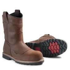 Men's Kodiak Dark Brown McKinney Wellington Waterproof Work Boot 4TERDB Men's Kodiak Dark Brown McKinney Wellington Waterproof Work Boot 4TERDB