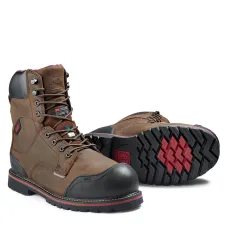 Men's Kodiak Dark Brown Widebody Warm 8" Winter Work Boot 8353DB Men's Kodiak Dark Brown Widebody Warm 8" Winter Work Boot 8353DB