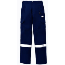 Rasco FR Women's 7.5oz Navy Field Pant with Hi-Vis FR8403