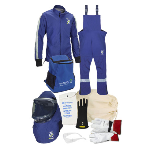 ENESPRO AGP 40 CAL CAT 4 ARC FLASH KIT WITH LIFT FRONT HOOD - ARC40KIT