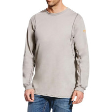 Ariat FR Gray AC Crew T-Shirt 10019015