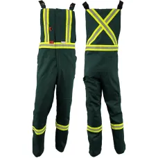 Men's Atlas Guardian Green AR/FR Bibs 3072GN