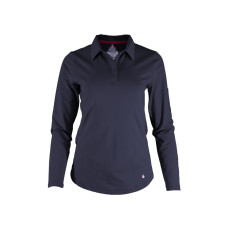 Ladies Lapco FR Navy Polo Shirts L-SPFR6