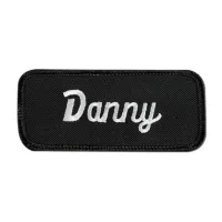 Name Patch Embroidery Name Patch Embroidery