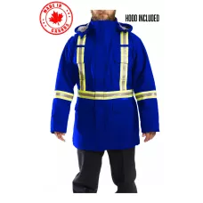 RWW Premium Royal Blue AR/FR Insulated Parka W/CSA Striping