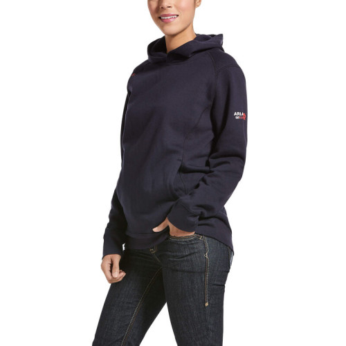 Women's Ariat FR Navy Rev Pullover Hoodie 10032833