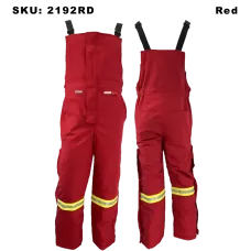 Atlas Guardian FR/AR Red Insulated Winter Bibs 2192RD