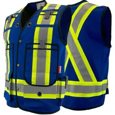 Atlas FR/AR Blue Surveyor Vests 2272RB Atlas FR/AR Blue Surveyor Vests 2272RB