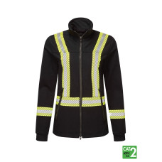 IFR WOMEN’S SEGMENTED STRIPED NAVY FLEECE FULL ZIP OSN375 IFR WOMEN’S SEGMENTED STRIPED NAVY FLEECE FULL ZIP OSN375