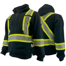 Atlas Pullover AR/FR Black Hoodies 4014NB